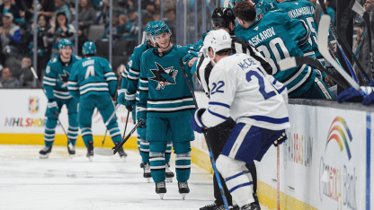 TOR@SJS: Eklund scores goal against Anthony Stolarz