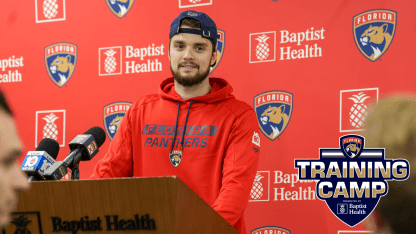 PROSPECTS: Gerasimyuk full of ‘a lot of emotions’ at first NHL training camp 