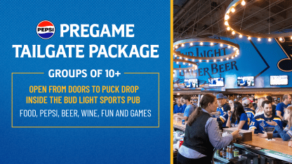 Blues Pregame Tailgate presented by Pepsi