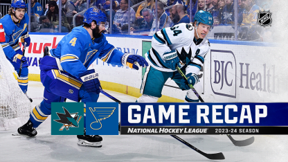 Game Recap: Blues 0, Sharks 4