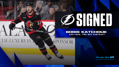 LIGHTNING SIGN FORWARD BORIS KATCHOUK TO TWO-WAY CONTRACT
