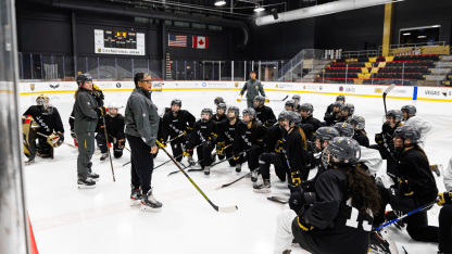 Hockey Hall of Famer Angela James Celebrates Women’s History Month with Vegas Golden Knights