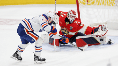 Sergei Bobrovsky shuts out Oilers in Game 1