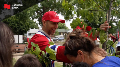 Planting at Eurêka Primary School