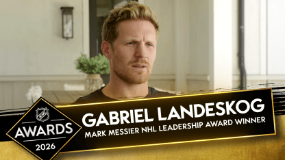 Landeskog talks about Messier Award