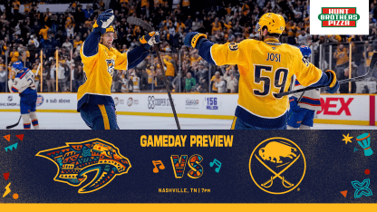 GAME DAY: Sabres vs. Preds, January 20 - 2026_01_20