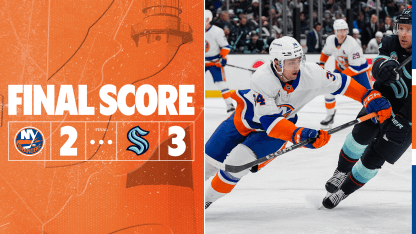 FINAL: Islanders 3, Kraken 2