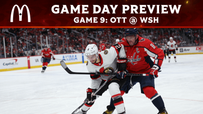 Sens travel to Washington for first meeting of the year