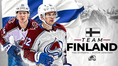 Lehkonen, Kiviranta Selected to Team Finland 2026 Olympic Roster
