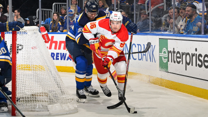 Flames Fall To Blues