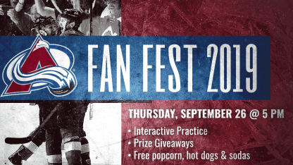 Fan Fest Graphic Marketing Colorado Avalanche Image