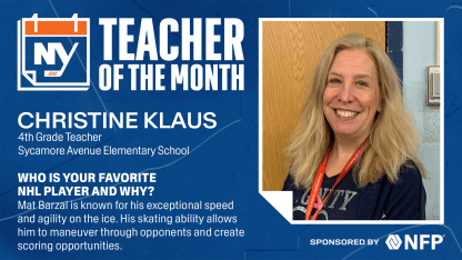Islanders Teacher of the Month: Christine Klaus