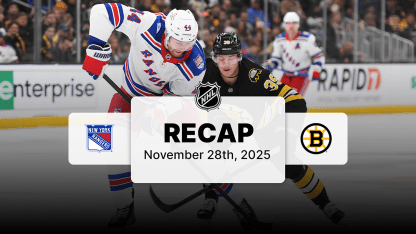 NYR at BOS | Recap