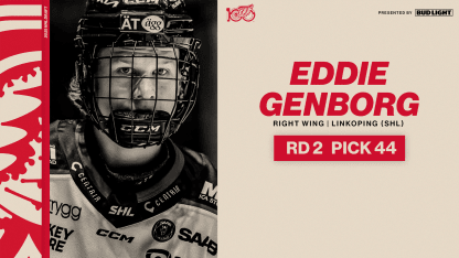 DET Eddie Genborg Draft Card 2025