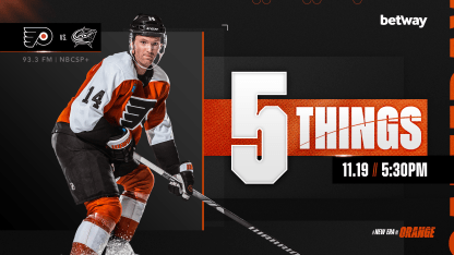 5 Things: Flyers vs. Blue Jackets