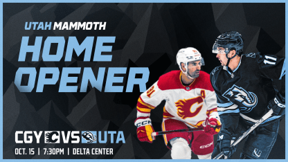 Utah to Host Home Opener on Oct 15 Against Calgary | RELEASE 7.16.25