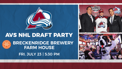 2021 NHL Draft Party Promo graphic