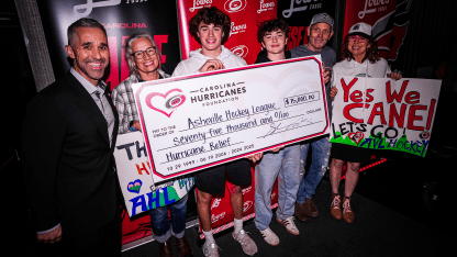 Canes Present Asheville Hockey League With $75K Donation