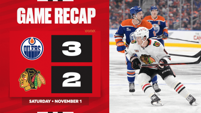 Game Recap | Blackhawks at Oilers