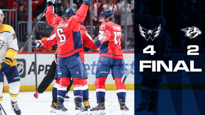 FINAL: Capitals 4 - Predators 2