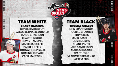 Sens Skills roster