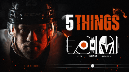 5 Things: Flyers @ Vegas