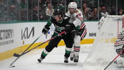 Chicago Blackhawks Dallas Stars game recap March 8 2026