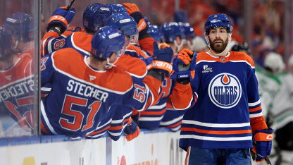 Bouchard blasts opening goal