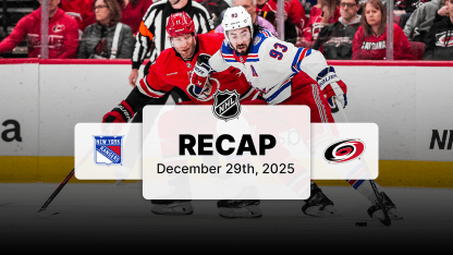 NYR at CAR | Recap