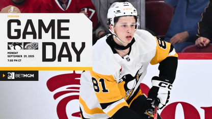 Penguins Preseason Lineup Versus Red Wings (09.29.25)