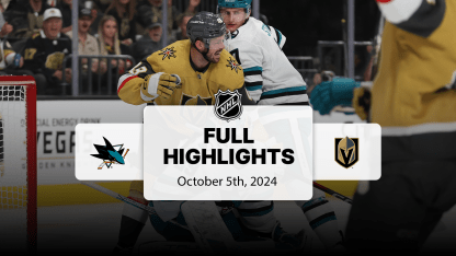 SJS at VGK | 10/05/24 | Condensed Game