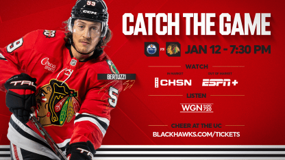 PREVIEW: Blackhawks Return Home to Face Oilers