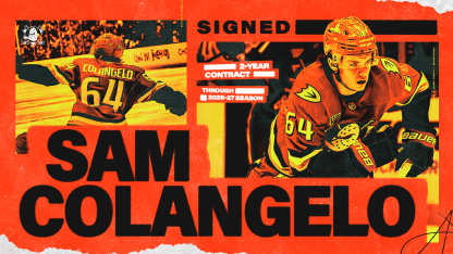 Ducks Sign Colangelo to Two-Year Contract