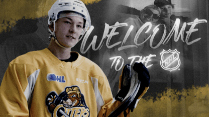 Welcome to the NHL | Matthew Schaefer
