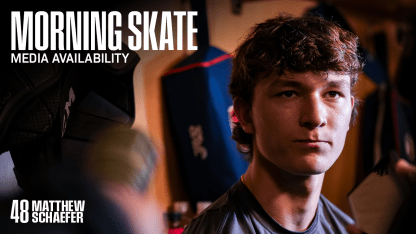 NYI at PIT 10/9: Matthew Schaefer