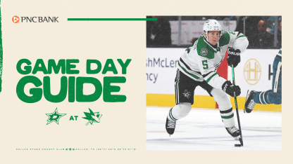 Game Day Guide: Dallas Stars at San Jose Sharks 011026