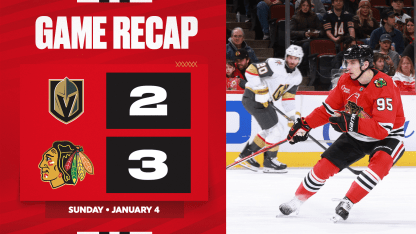 Game Highlights | Blackhawks vs. Golden Knights