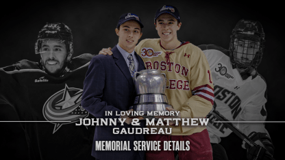 memorial service information johnny matthew gaudreau