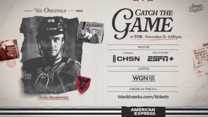 PREVIEW: Blackhawks Continue Homestand with Centennial Celebration Against Maple Leafs