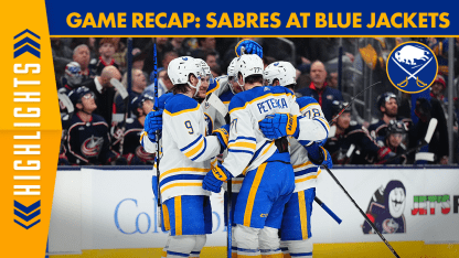 Game Recap: Sabres at Blue Jackets