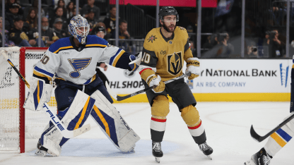 Vegas Battles Back but Falls, 5-4, in Shootout to Blues