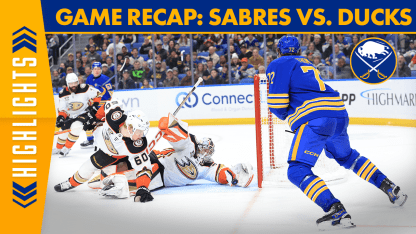 Game Recap: Sabres vs. Ducks