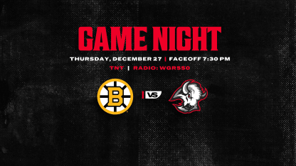 Game Night | Sabres Vs. Bruins | Buffalo Sabres