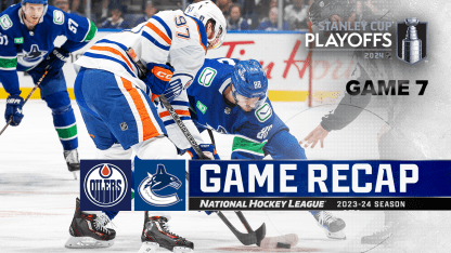 Edmonton Oilers Vancouver Canucks Game 7 recap May 20