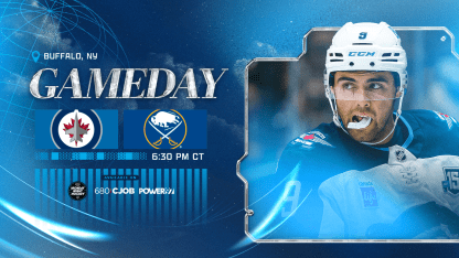 Game Information: December 1 Winnipeg Jets at Buffalo Sabres