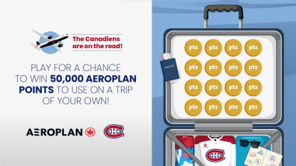 Enter to win 50,000 Aeroplan points
