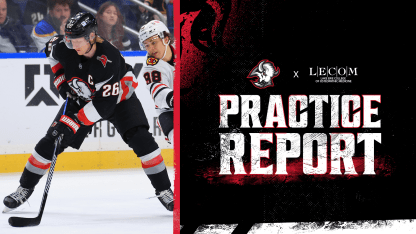 buffalo sabres practice report rasmus dahlin