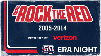 50th Anniversary Era Night - "Rock The Red" presented by Verizon