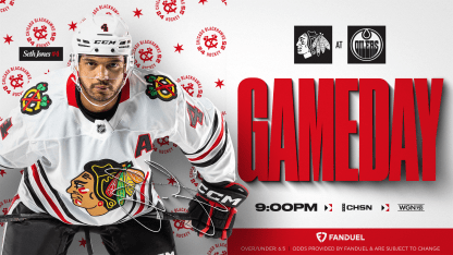 PREVIEW: Blackhawks Continue Road Trip with Matchup Against Oilers