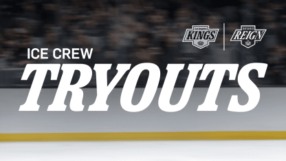 Sign up today for the chance to be a part of the 25-26 LA Kings Ice Crew!